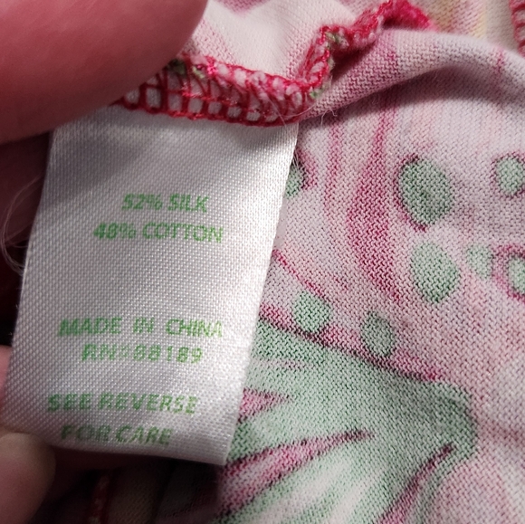 Lilly Pulitzer Cherry Dress Azalea Pink Mini Mariposa Size Medium - Picture 3 of 16